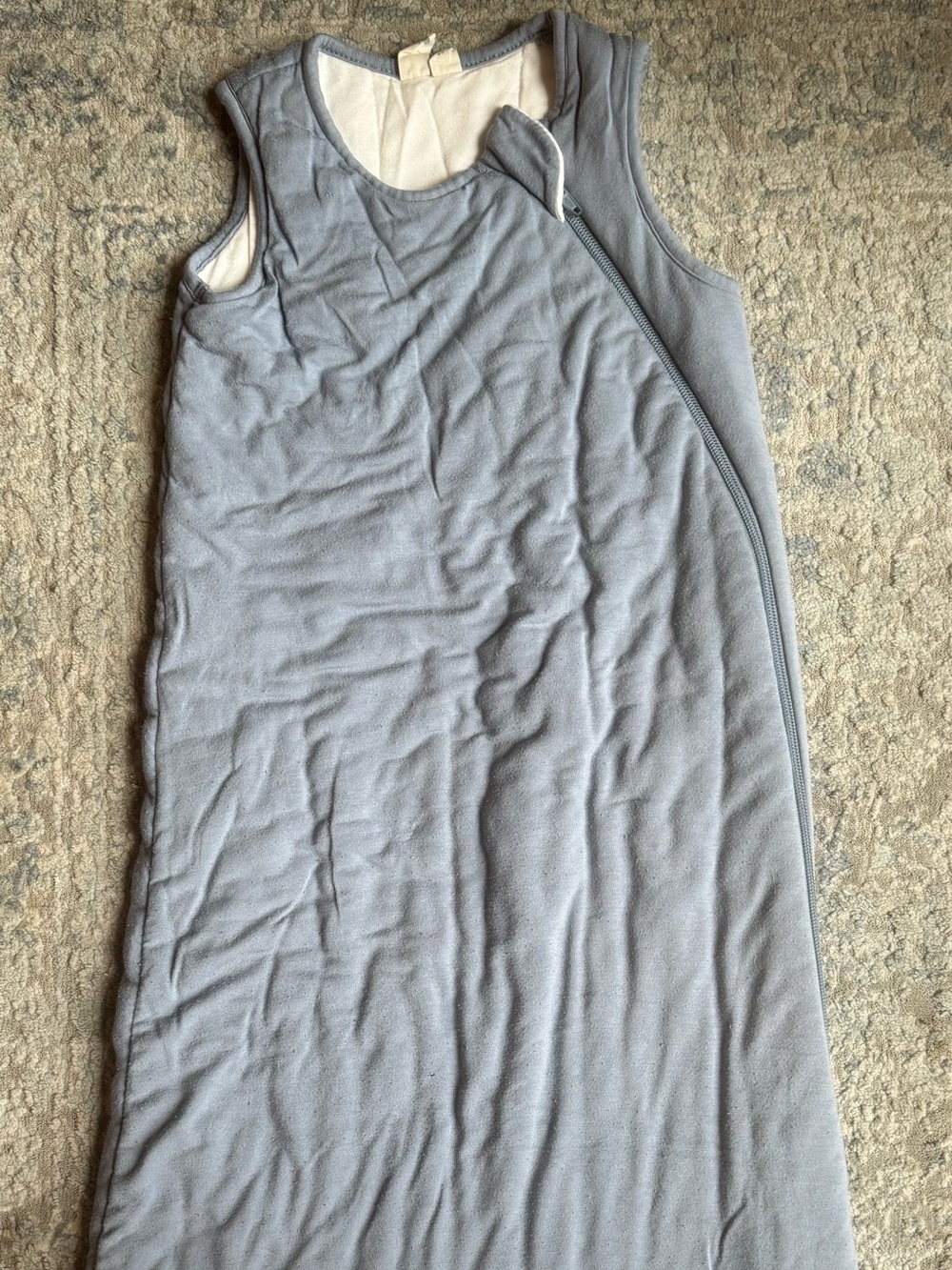 Kyte BABY Slate Blue Sleeveless Baby Sleep Sack 2.5 Tog